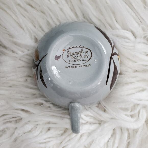 Stangl Pottery Vintage Golden Harvest Coffee Tea Cup & Saucer Set - Picture 7 of 12